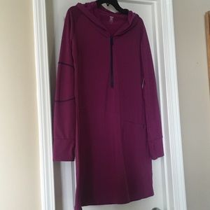 Title Nine athletic hooded dress